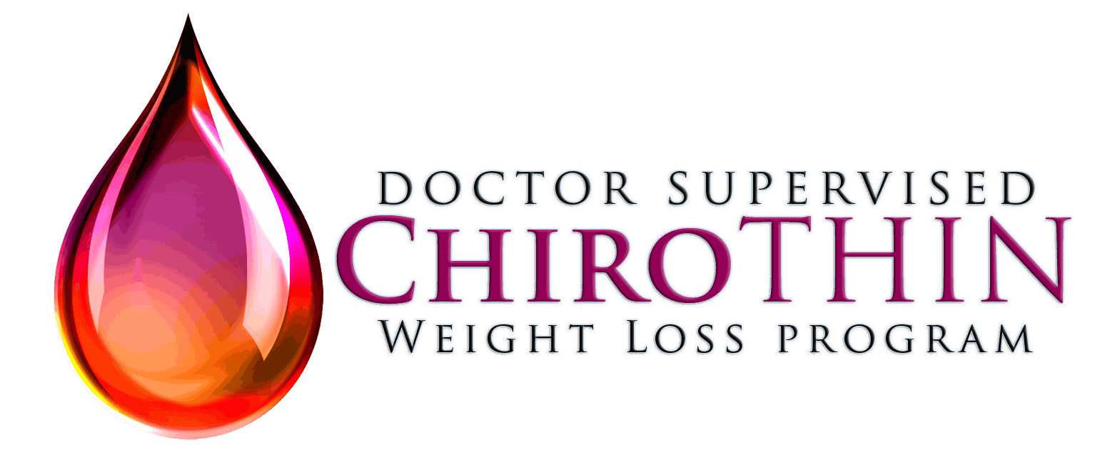 Doctor supervised Chirothin weight loss program droplet logo