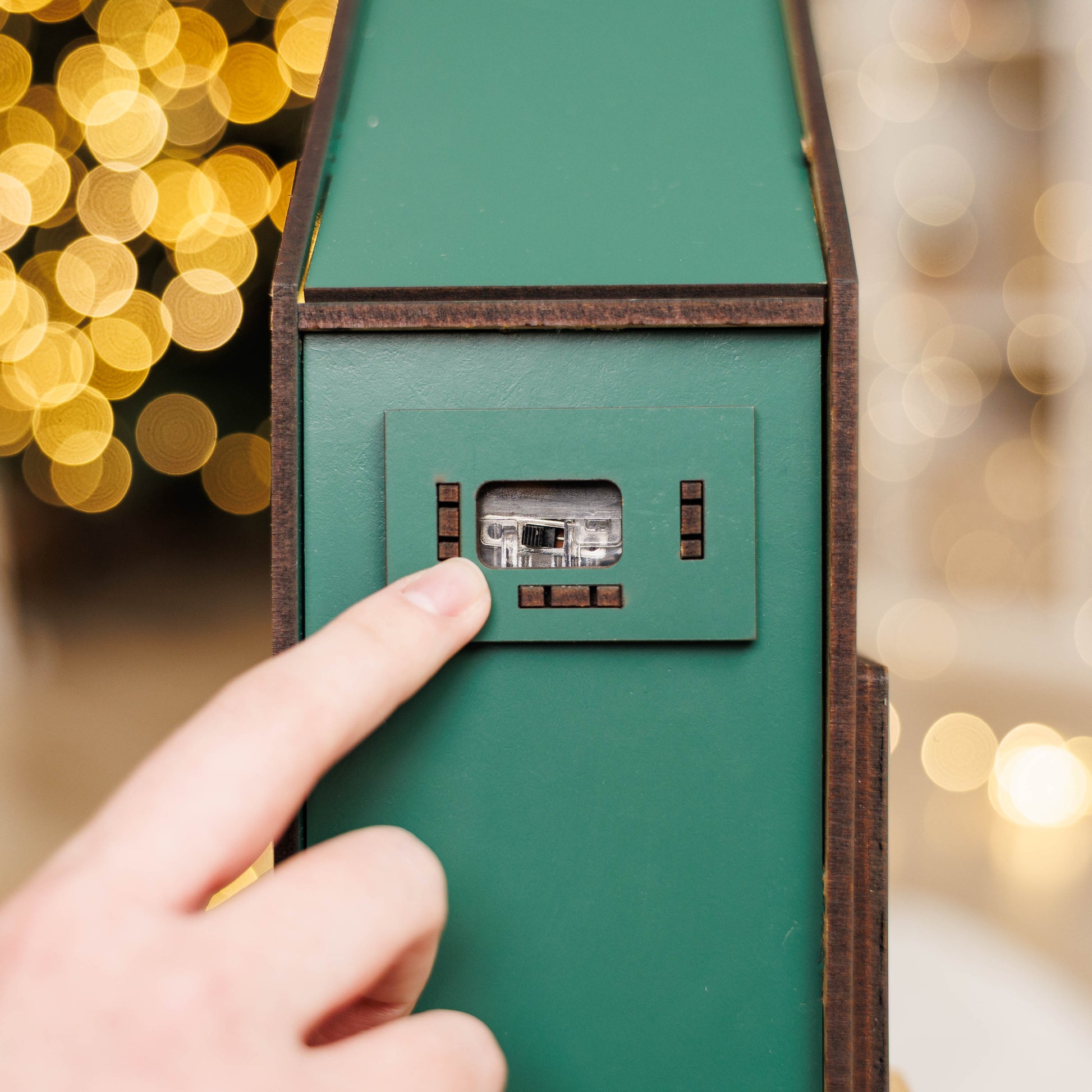 Christmas Advent Calendar - Green - Renee Lane Company