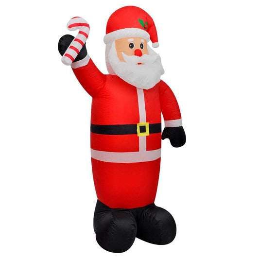 Christmas Inflatable Santa Claus with LEDs 8 ft - Renee Lane Company