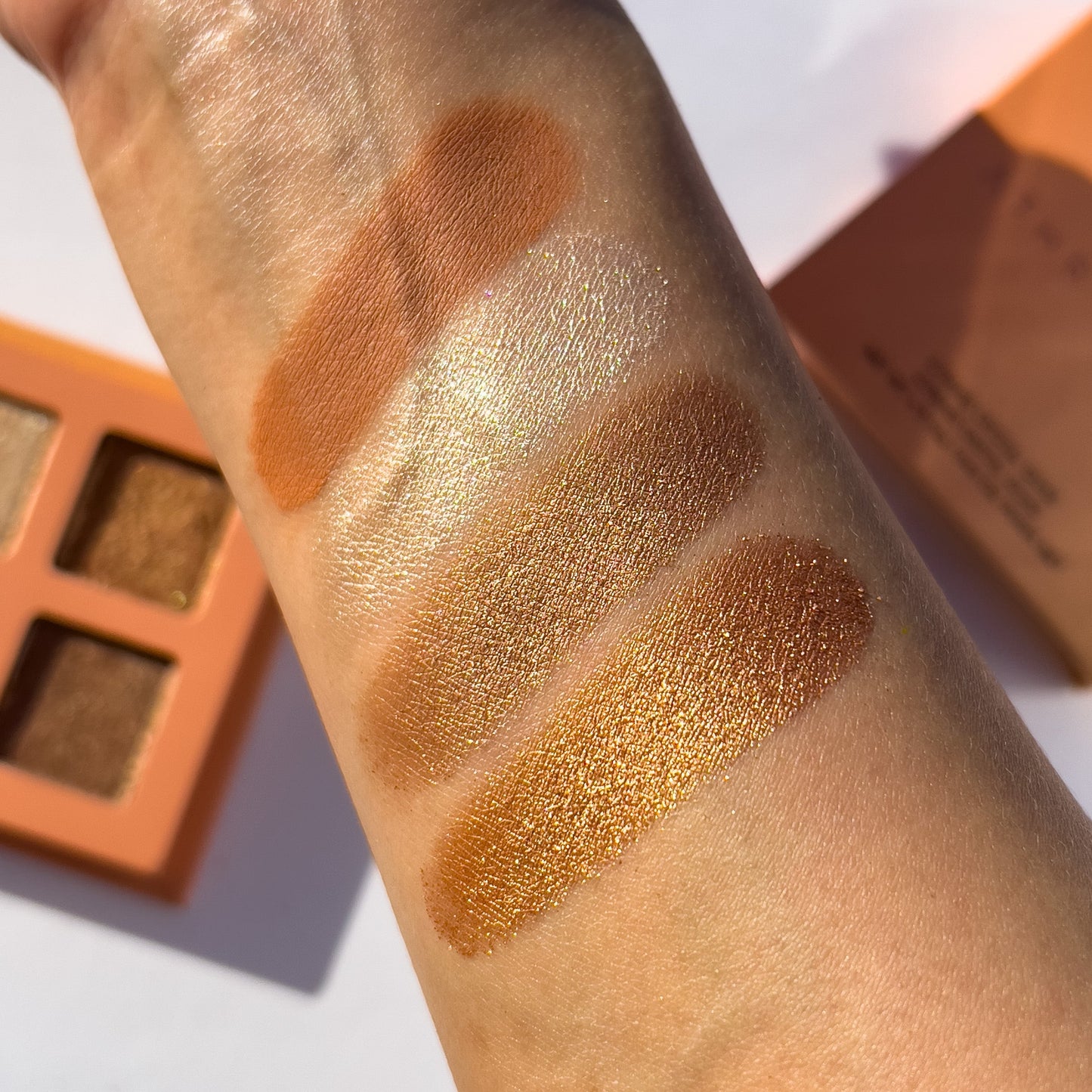 Citrine Crystal Eyeshadow Quad - Renee Lane Company