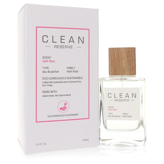 Clean Reserve Lush Fleur by Clean Eau De Parfum Spray 3.4 oz - Renee Lane Company
