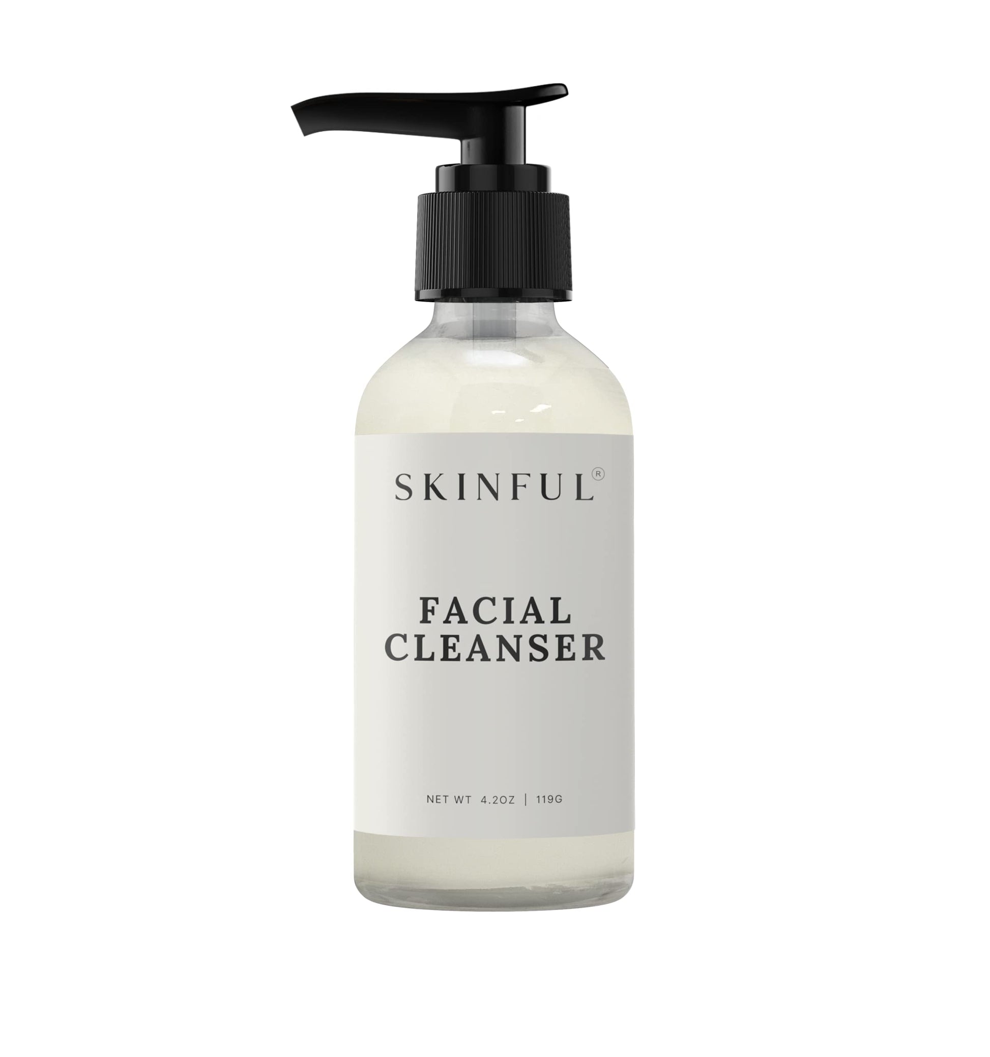 Clean Skin Bundle: Skinful Facial Toner + Skinful Facial Cleanser - Renee Lane Company