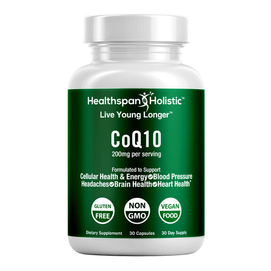 CoQ10 Supplement 30 Capsules - Renee Lane Company