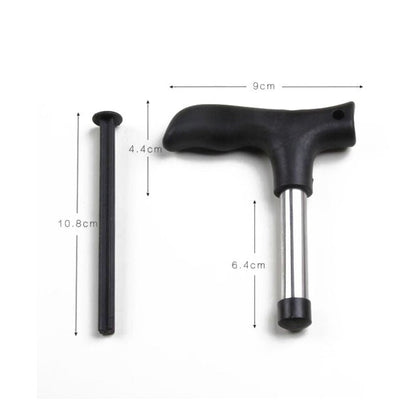 Coconut Opening Tool Stainless Steel Coconut Cutter Opener Hole Tool Coco Water Punch Tap Coco Drill Straw Hole Coconut Opener Opening Tool - Renee Lane Company