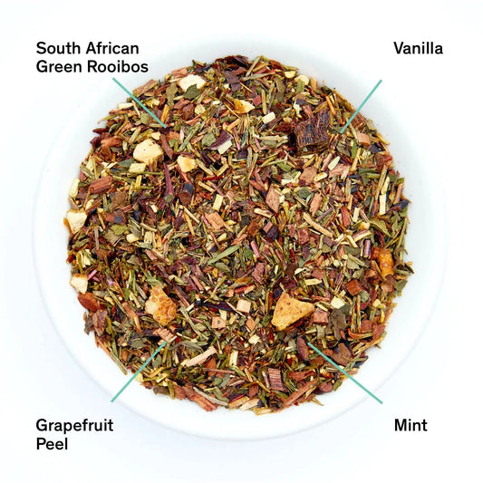 Cocteau - Vanilla Grapefruit Mint Rooibos Tea (Caffeine Free) - Renee Lane Company