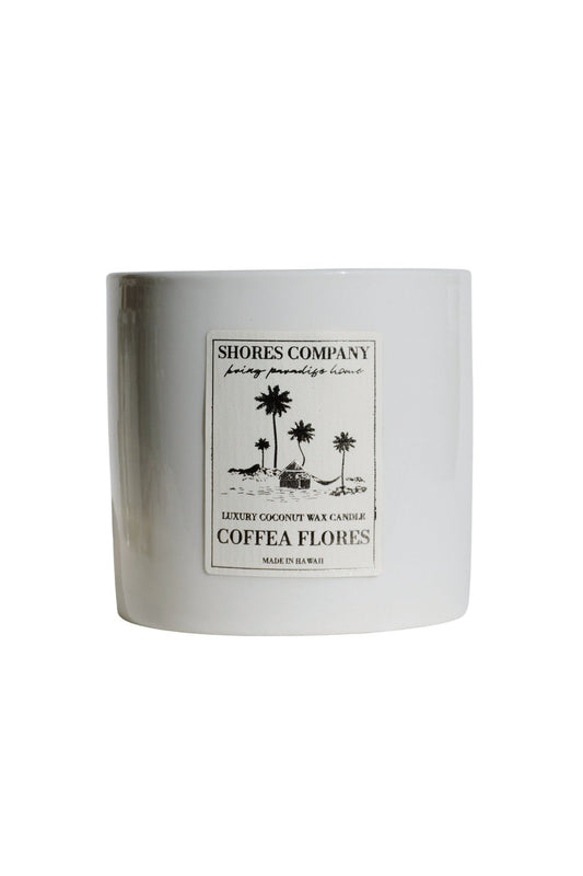 Coffea Flores Coconut Wax Candle - Renee Lane Company