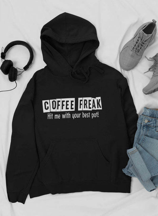 Coffee Freak Hoodie - Renee Lane Company