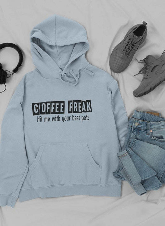 Coffee Freak Hoodie - Renee Lane Company