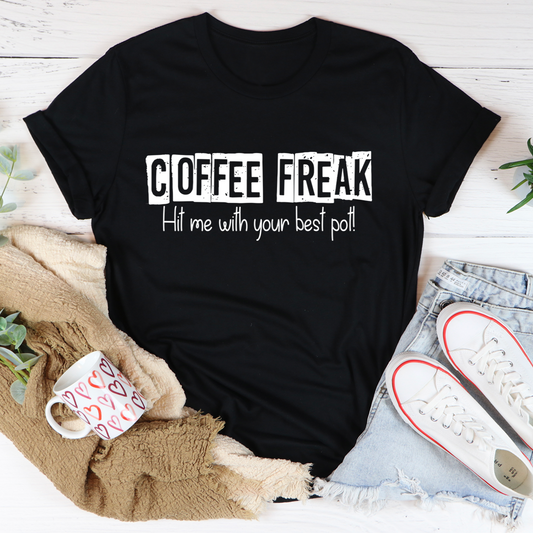 Coffee Freak T-Shirt - Renee Lane Company