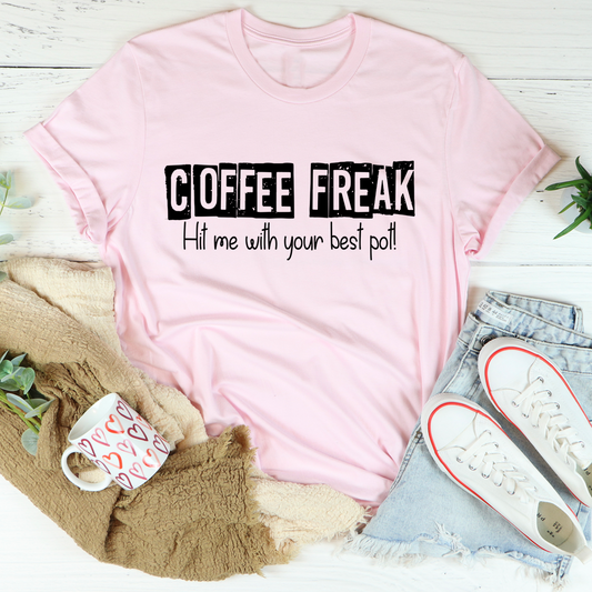 Coffee Freak T-Shirt - Renee Lane Company
