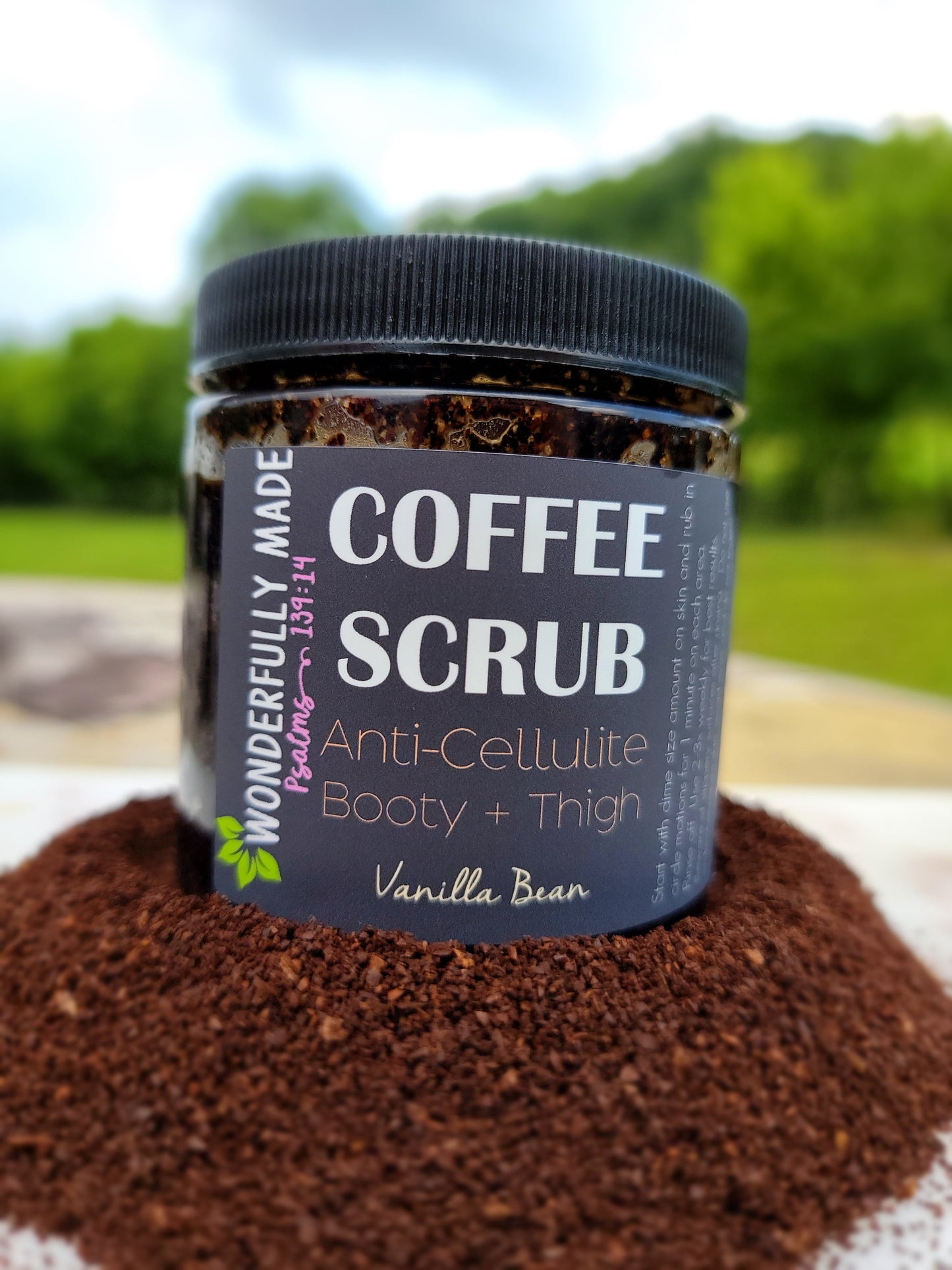 Coffee Scrub Anti-Cellulite Polish for Booty and Thigh - Renee Lane Company