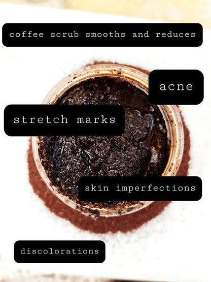Coffee Scrub Anti-Cellulite Polish for Booty and Thigh - Renee Lane Company