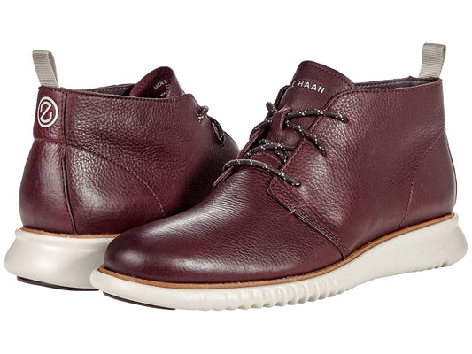 Cole Haan Mens 2.Zerogrand Chukka Boot Pinot/Dove Gray 11.5 - Renee Lane Company