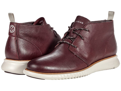 Cole Haan Mens 2.Zerogrand Chukka Boot Pinot/Dove Gray 11.5 - Renee Lane Company