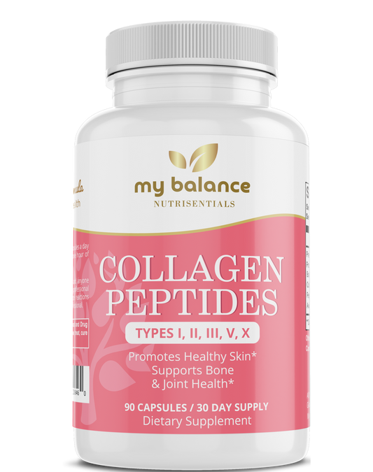 Collagen Peptides Types I, II, III, V, X - Renee Lane Company