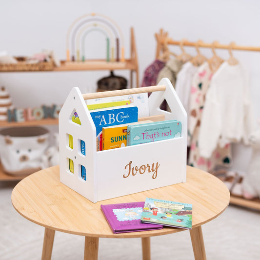 Color Montessori Book Shelves - Renee Lane Company