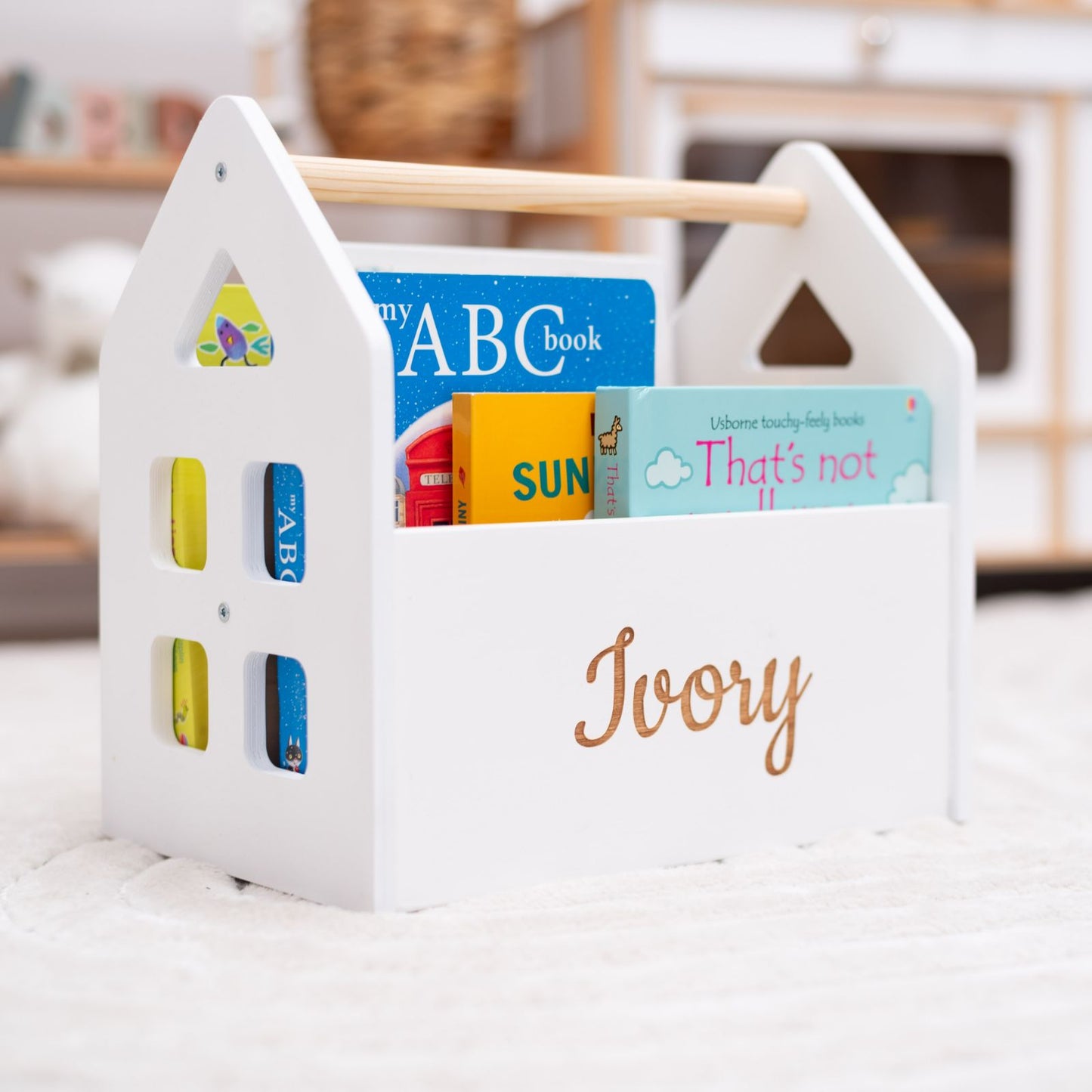 Color Montessori Book Shelves - Renee Lane Company