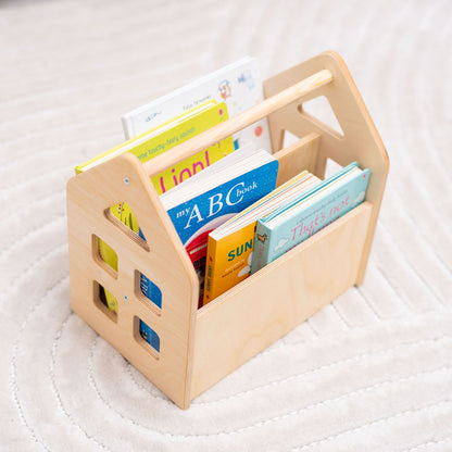 Color Montessori Book Shelves - Renee Lane Company