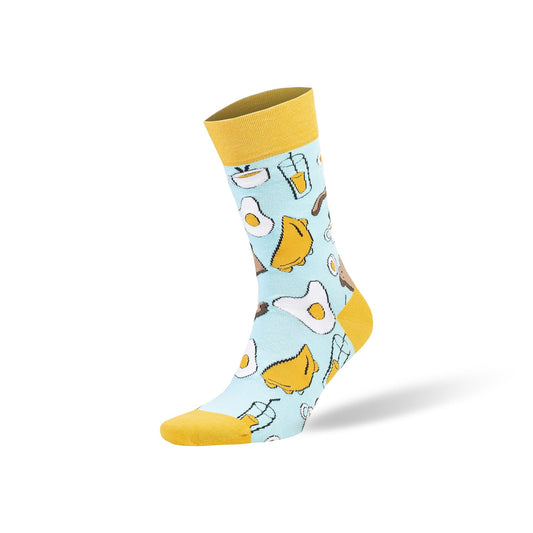 Colorful Funny Combed Cotton Crew Socks - Renee Lane Company