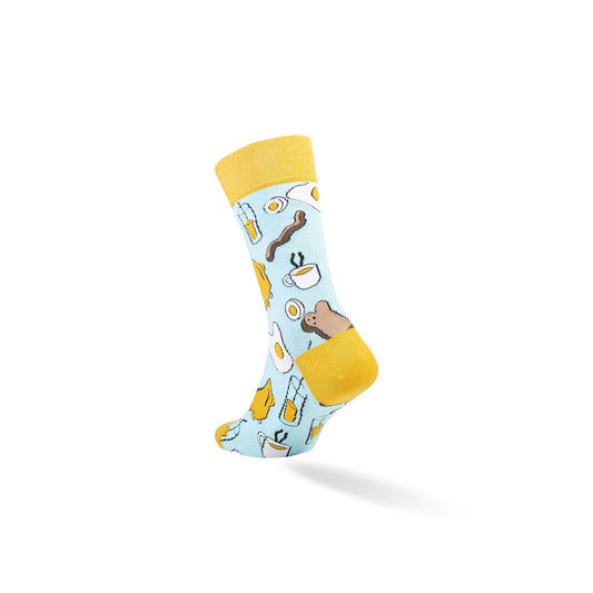 Colorful Funny Combed Cotton Crew Socks - Renee Lane Company