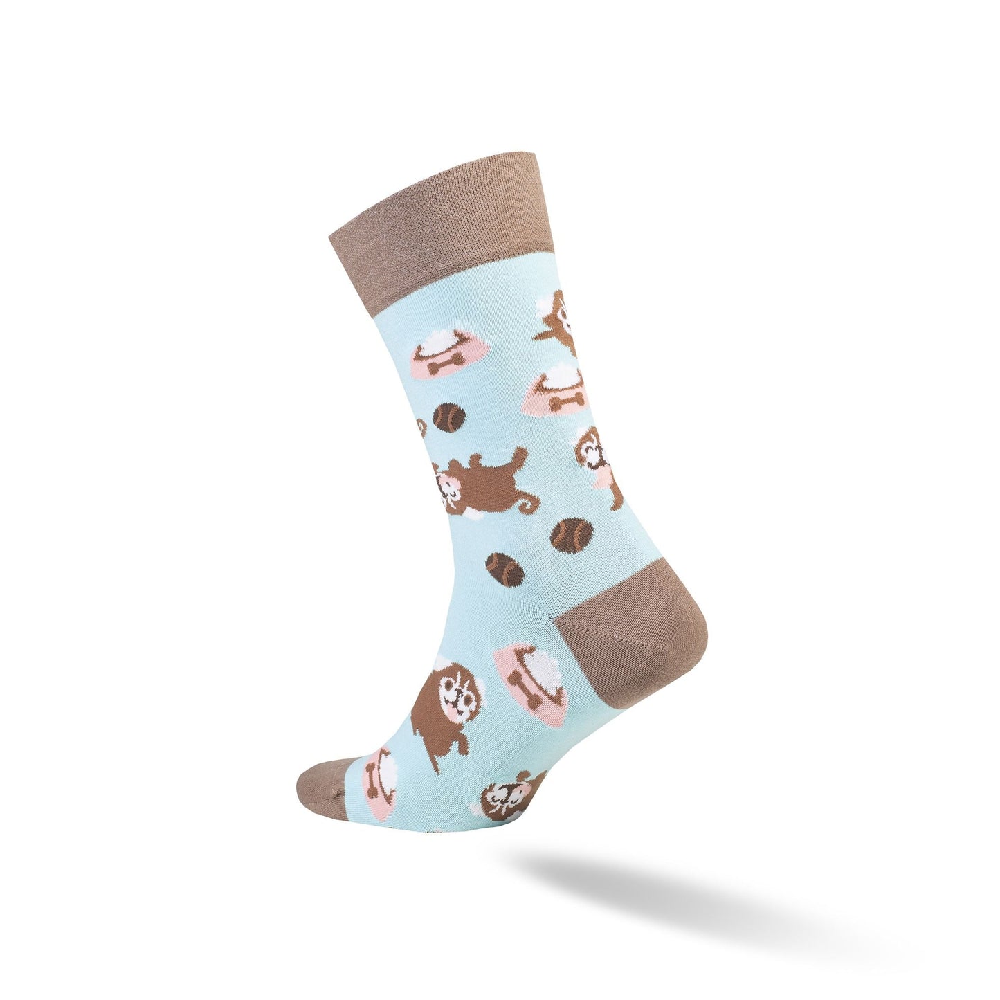 Colorful Funny Combed Cotton Crew Socks - Renee Lane Company