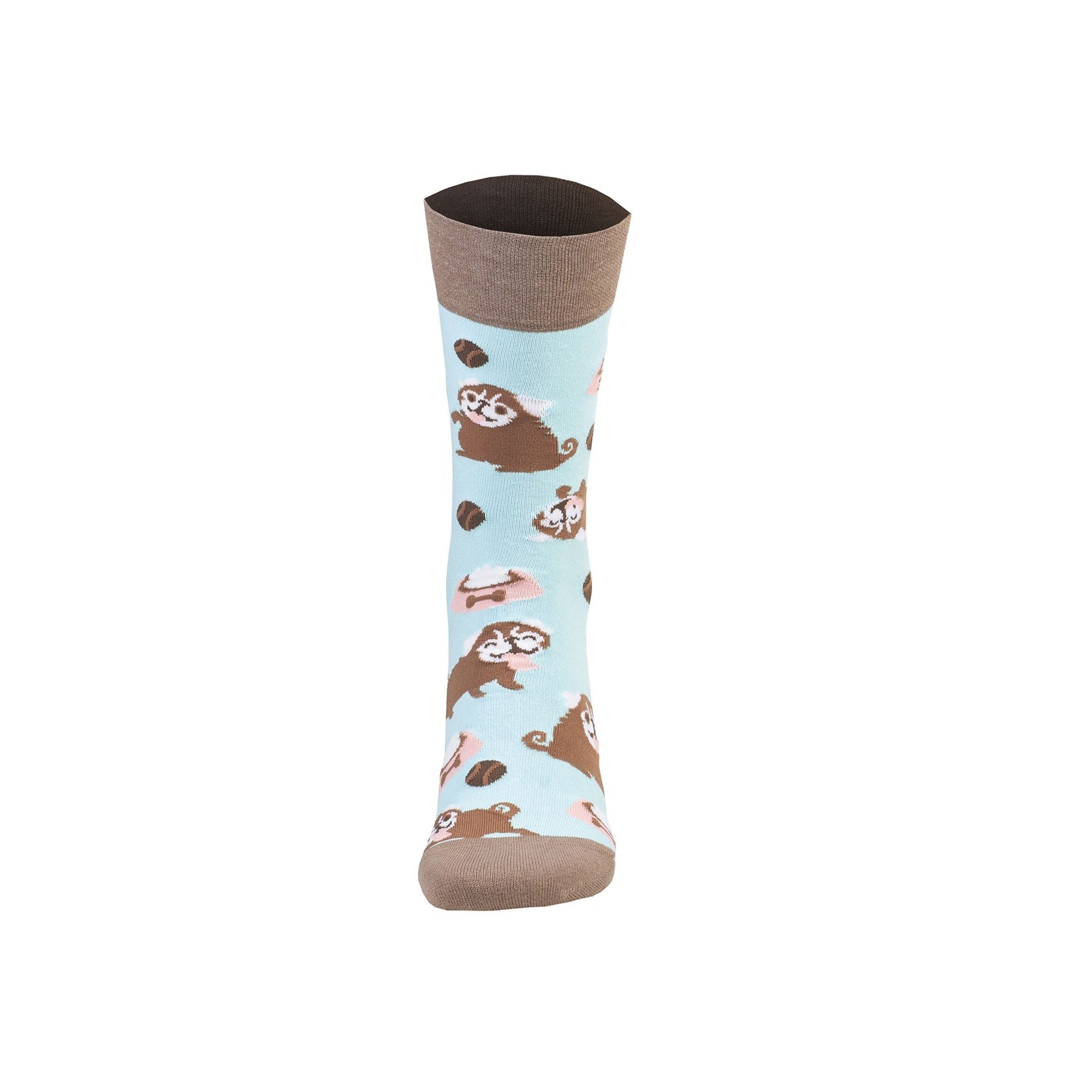 Colorful Funny Combed Cotton Crew Socks - Renee Lane Company