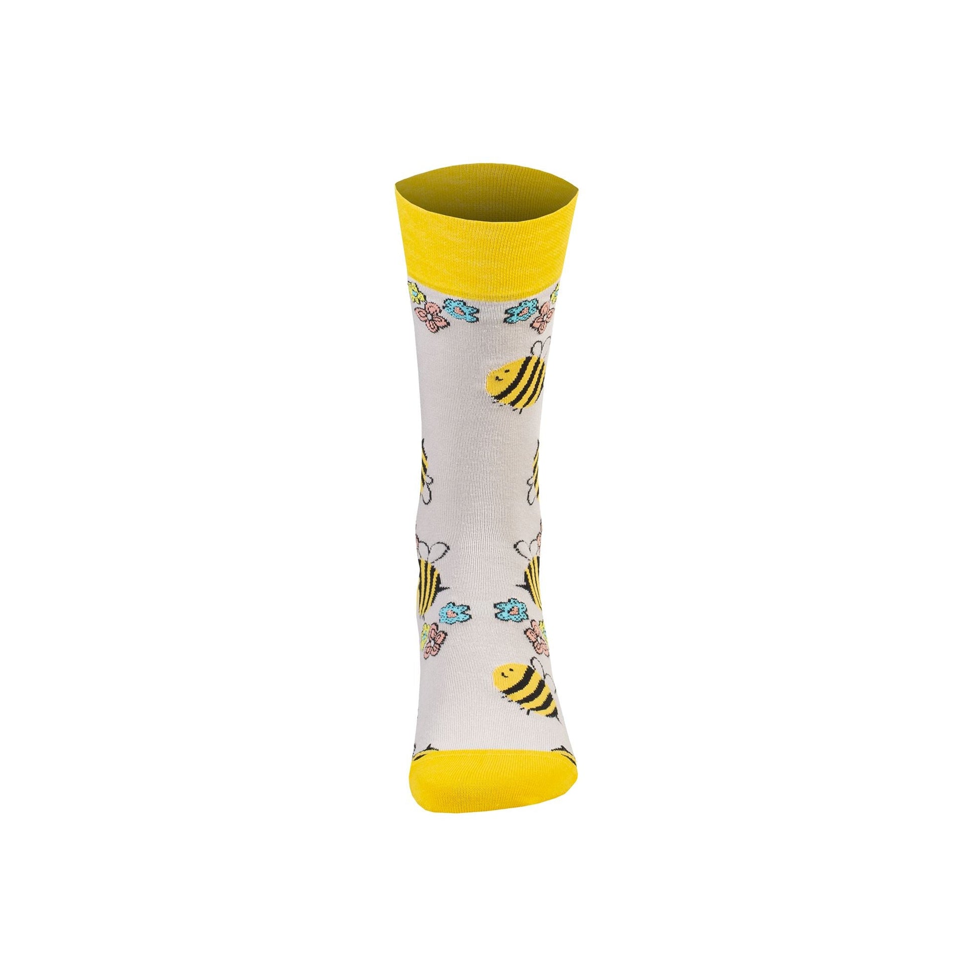 Colorful Funny Combed Cotton Crew Socks - Renee Lane Company