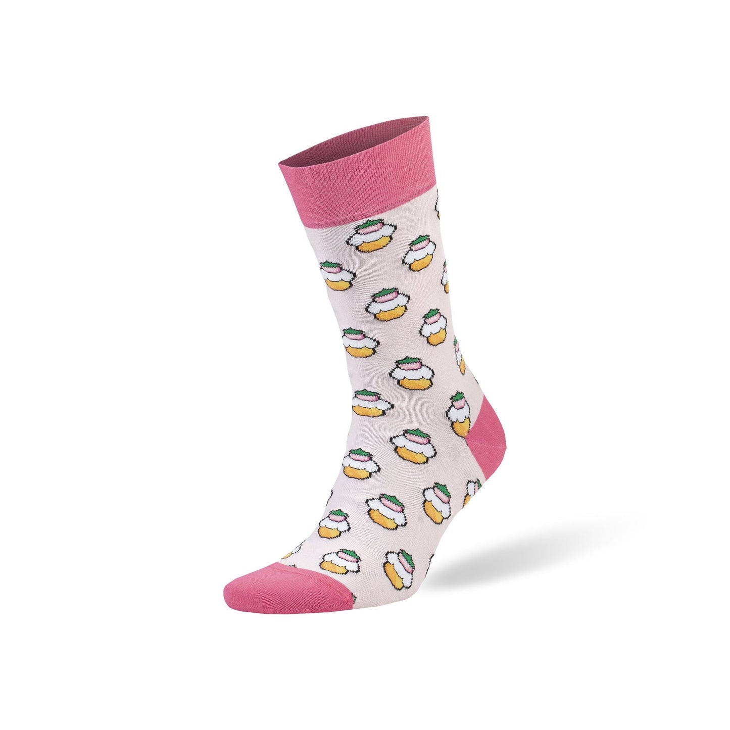 Colorful Funny Combed Cotton Crew Socks - Renee Lane Company