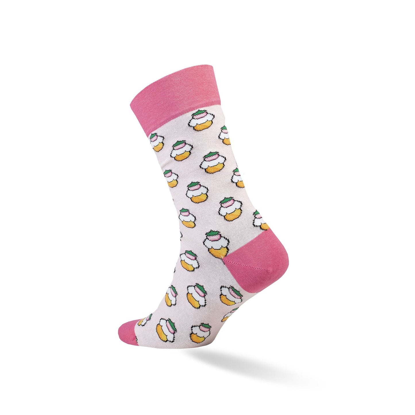 Colorful Funny Combed Cotton Crew Socks - Renee Lane Company