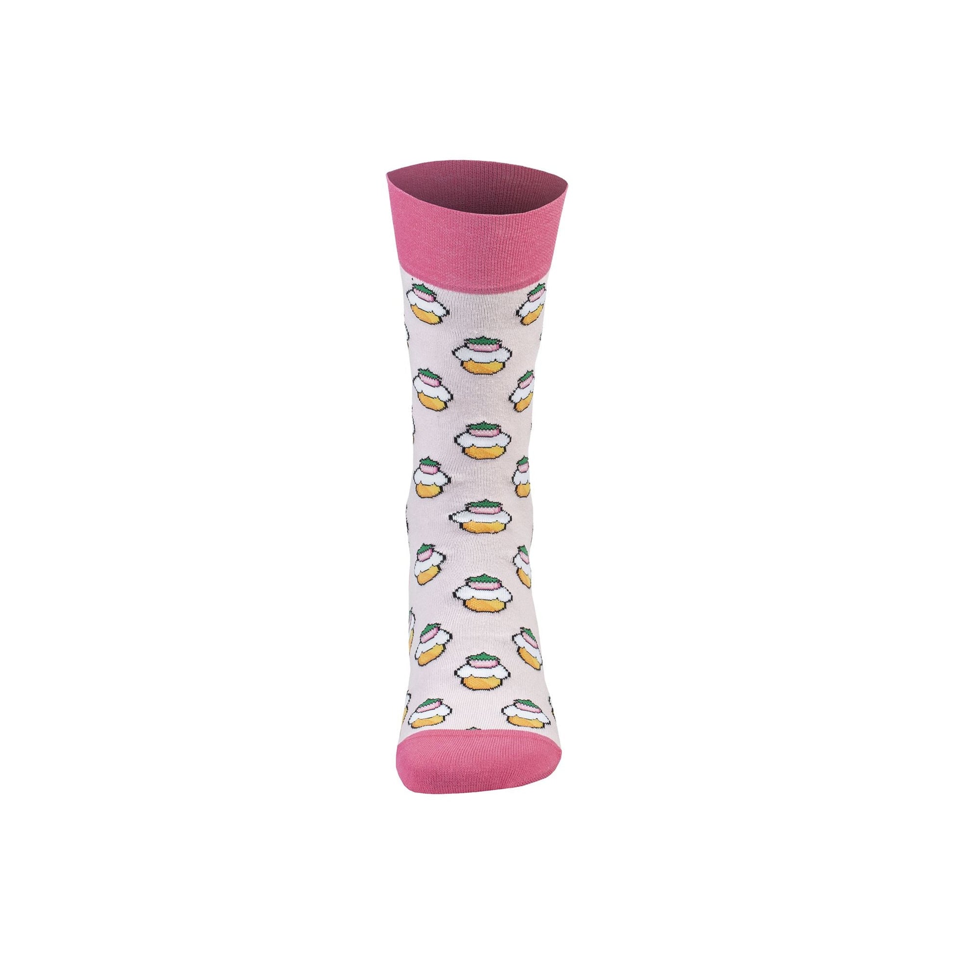 Colorful Funny Combed Cotton Crew Socks - Renee Lane Company