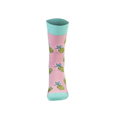Colorful Funny Combed Cotton Crew Socks - Renee Lane Company