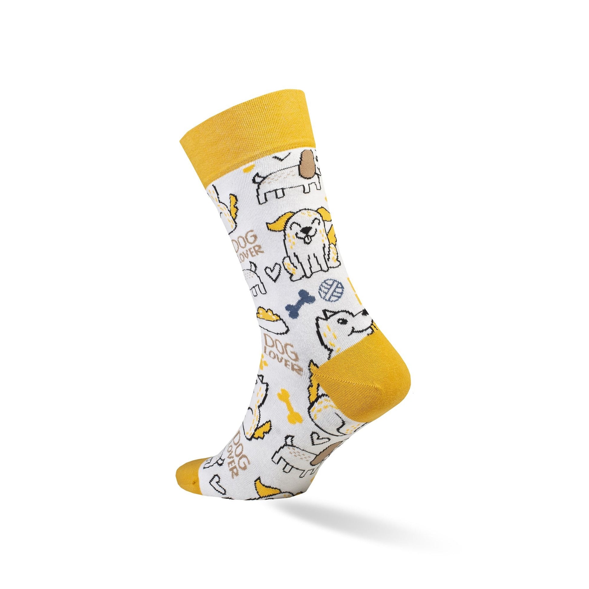 Colorful Funny Combed Cotton Crew Socks - Renee Lane Company