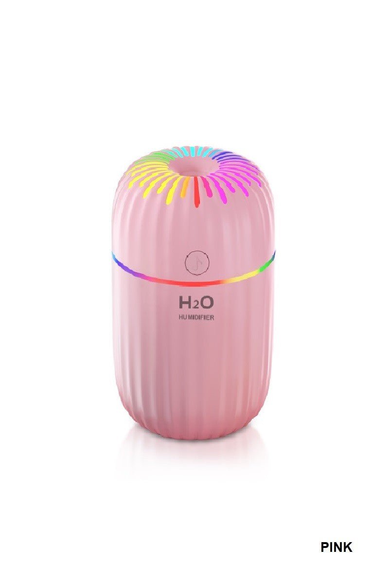 Colorful LED Mini Humidifier & Diffuser – Portable Aromatherapy - Renee Lane Company