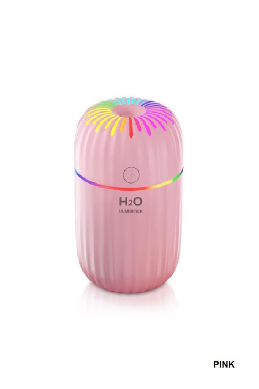 Colorful LED Mini Humidifier & Diffuser – Portable Aromatherapy - Renee Lane Company