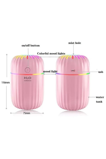 Colorful LED Mini Humidifier & Diffuser – Portable Aromatherapy - Renee Lane Company