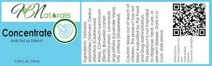 Concentrate Kids Focus Blend Essential Oil - Renee Lane Company