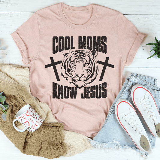 Cool Moms Know Jesus T-Shirt - Renee Lane Company
