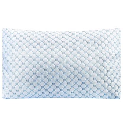 Cooling Memory Foam Pillow Ventilated Soft Bed Pillow w/ Cooling Gel Infused Memory Foam 2Pcs Queen Size - Renee Lane Company