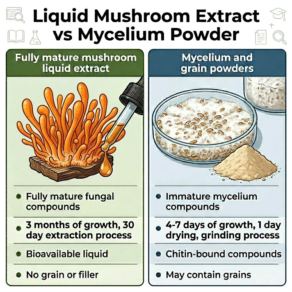Cordyceps Mushroom Dual Extract - Renee Lane Company