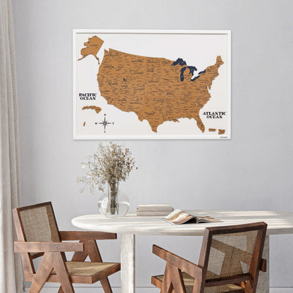 Cork USA Maps - Renee Lane Company