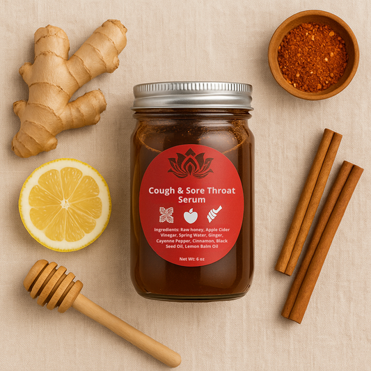 Cough & Sore Throat Serum - Renee Lane Company