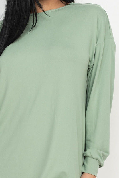 Cozy High Low Dress - Renee Lane Company