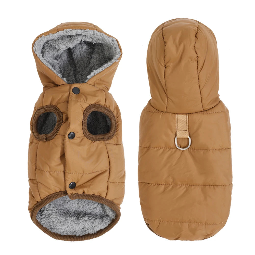 Cozy Hooded Pet Jacket - Renee Lane Company