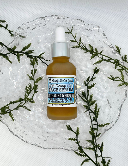 Creamy Face Serum: Anti-Aging and Firming Formula - Renee Lane Company