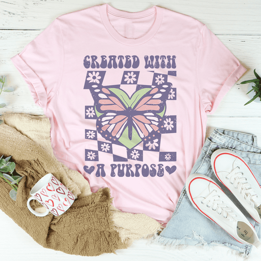Created With A Purpose T-Shirt - Renee Lane Company