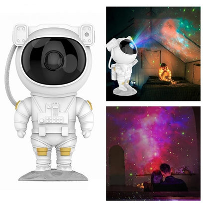 Creative Astronaut Galaxy Starry Sky Projector Nightlight USB Atmospher Bedroom Table Lamp - Renee Lane Company