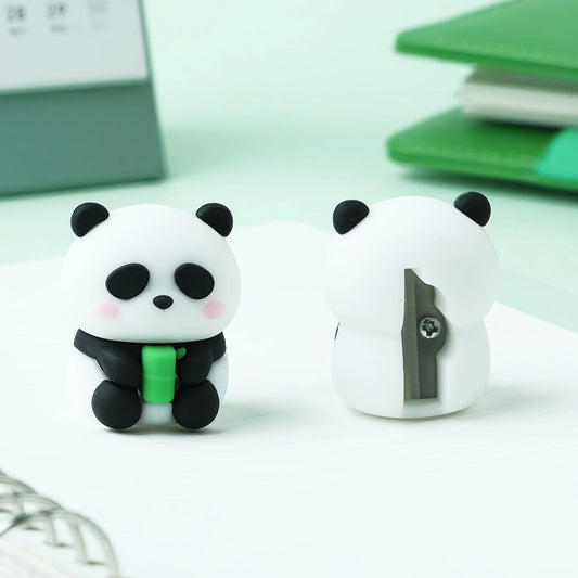 Creative Cute Panda Shaped Pencil Sharpener Single - Renee Lane Company