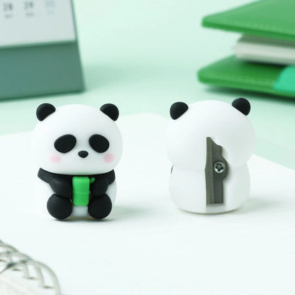 Creative Cute Panda Shaped Pencil Sharpener Single - Renee Lane Company