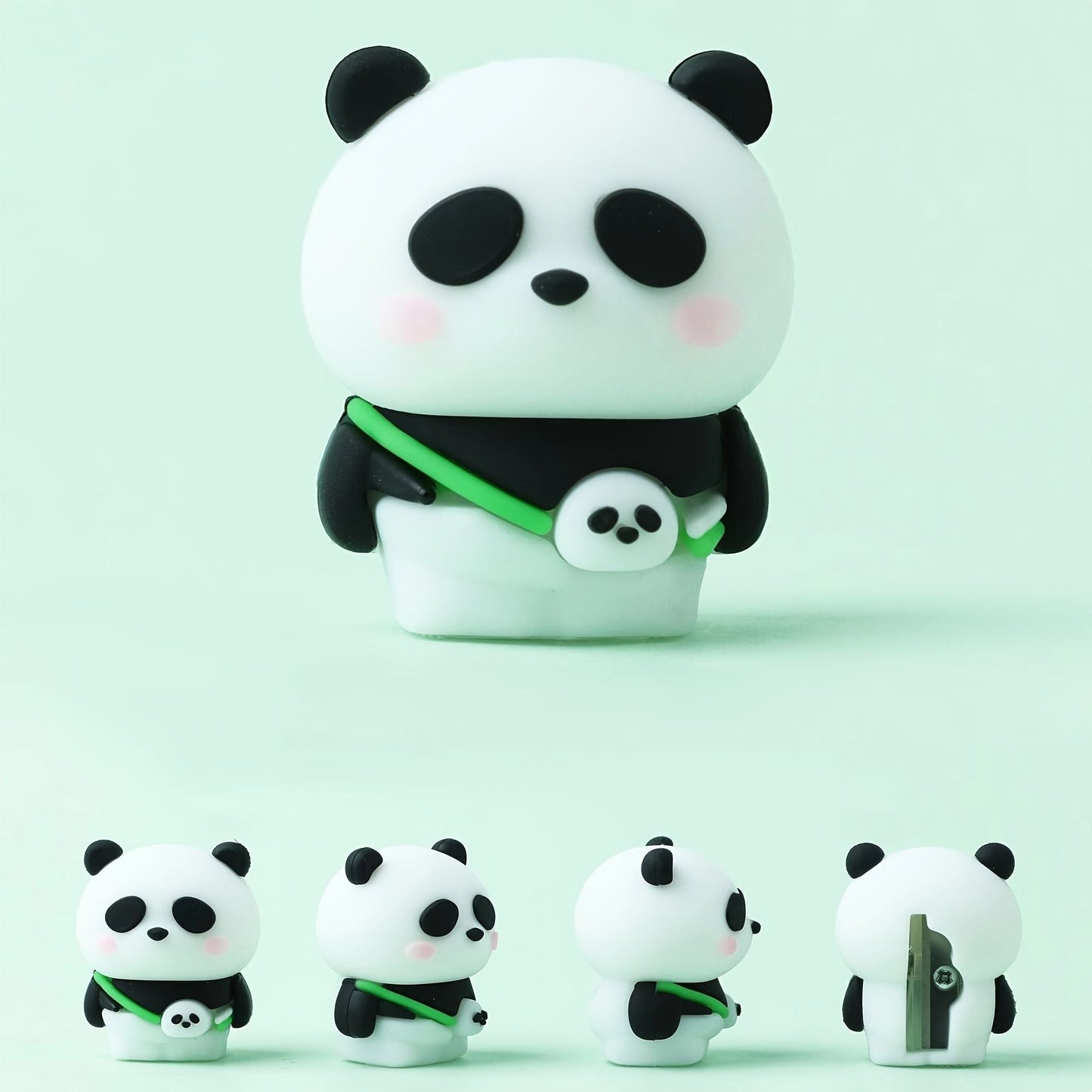 Creative Cute Panda Shaped Pencil Sharpener Single - Renee Lane Company