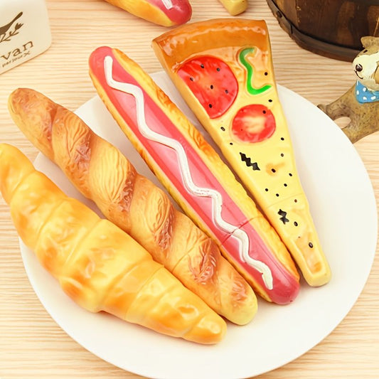 Creative Pizza Ballpoint Pen With Magnet Bread Ballpoint Pen - Renee Lane Company
